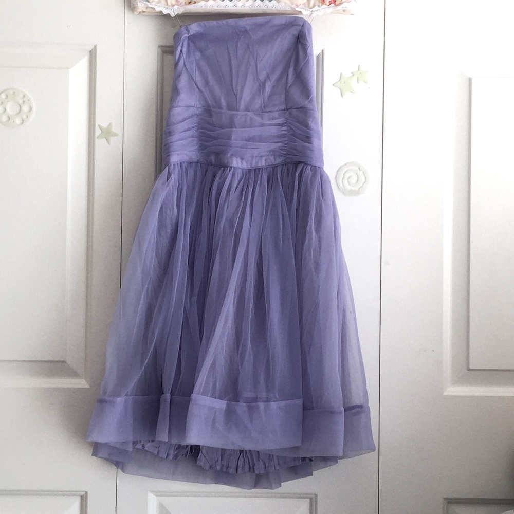 Purple Party Mini Dress